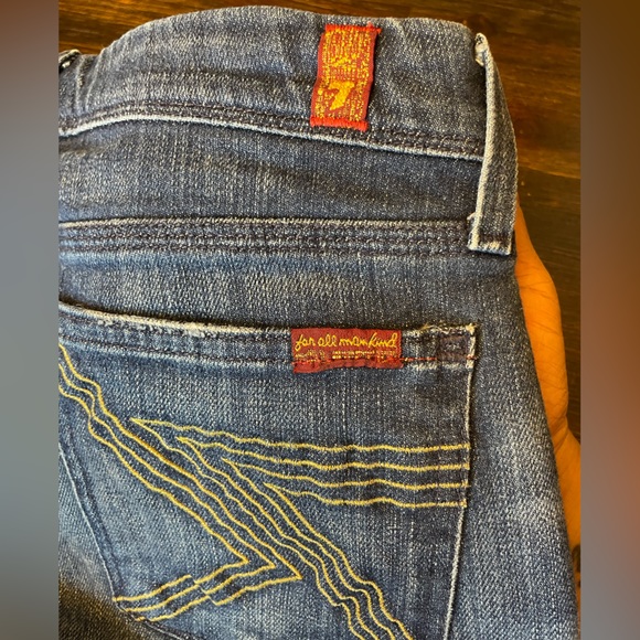 Vintage 7 Of Mankind Jeans size 28 (rare) - Picture 5 of 7